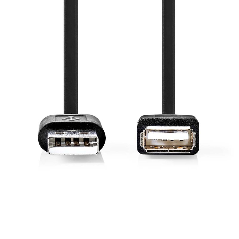 USB kabel | USB 2.0 | USB-A Zástrčka  CCGB60010BK10 - obrázek č. 1