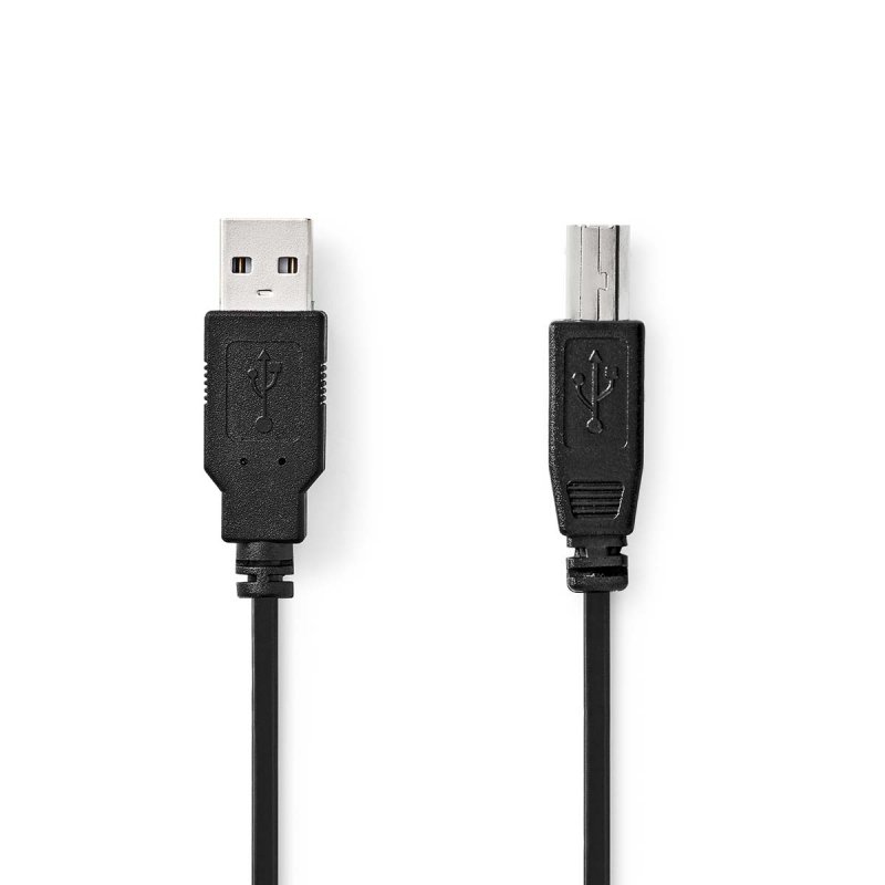 USB kabel | USB 2.0 | USB-A Zástrčka  CCGB60100BK10 - obrázek č. 1