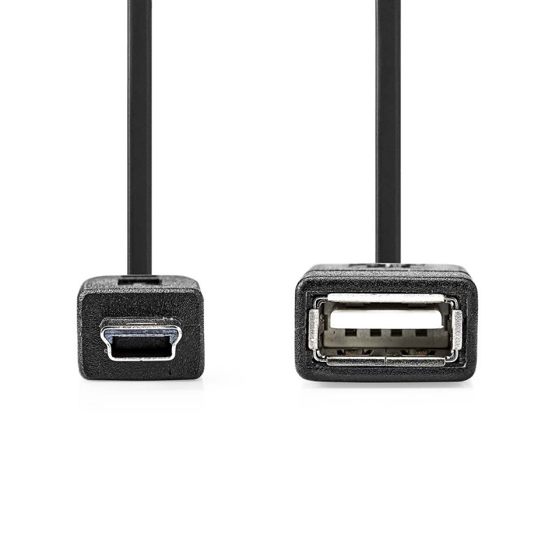 USB Adaptér | USB 2.0 | Mini 5-Pin Zástrčka  CCGB60315BK02 - obrázek č. 1