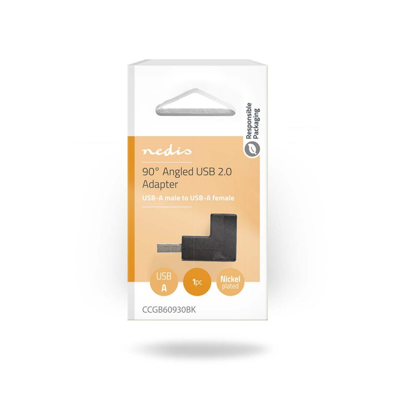 USB-A Adaptér | USB 2.0 | USB-A Zástrčka  CCGB60930BK - obrázek č. 4