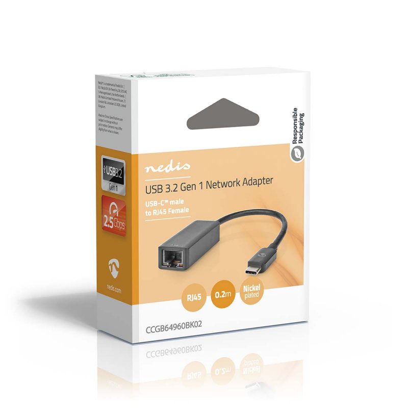 Síťový adaptér USB | USB 3.2 Gen 1  CCGB64960BK02 - obrázek č. 5