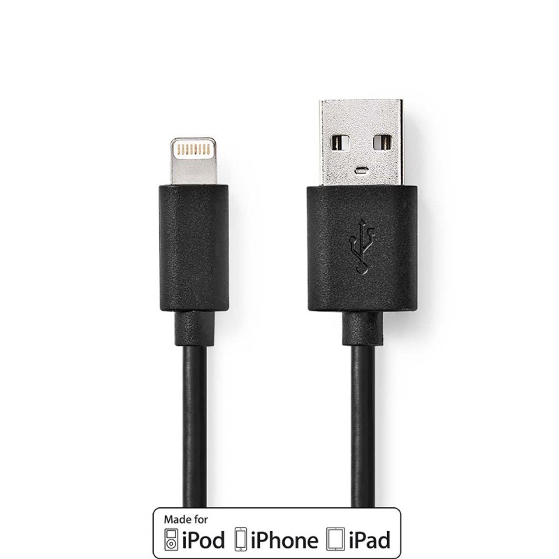 Lightning Kabel | USB 2.0 | Apple Lightning 8pinový  CCGL39300BK20 - obrázek č. 2