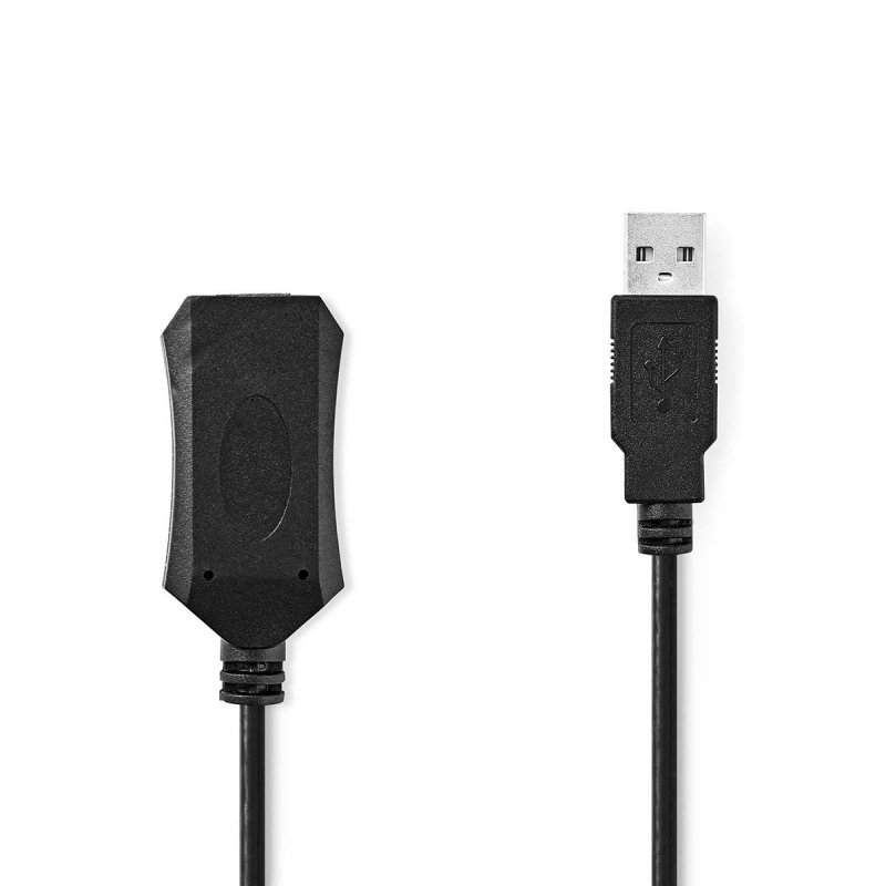 Aktivní kabel USB | USB 2.0 | USB-A Zástrčka  CCGL60EXTBK100 - obrázek produktu