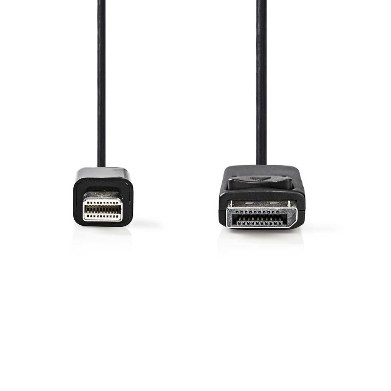 Mini DisplayPort kabel | DisplayPort 1.2 | Mini DisplayPort Zástrčka | DisplayPort Zástrčka | 21.6 Gbps | Poniklované | 1.00 m | - obrázek č. 1