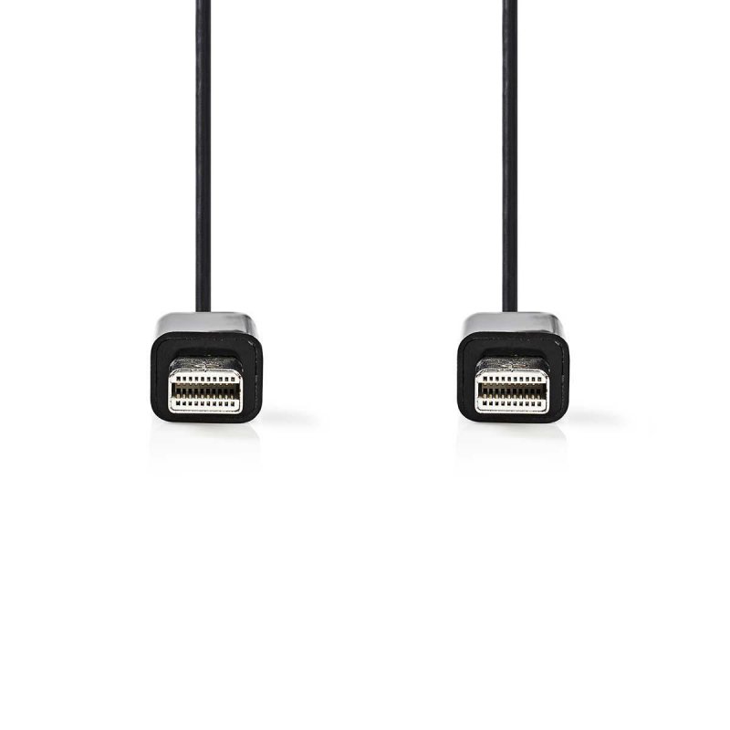 Mini DisplayPort kabel | DisplayPort 1.2 | Mini DisplayPort Zástrčka | Mini DisplayPort Zástrčka | 21.6 Gbps | Poniklované | 2.0 - obrázek č. 1