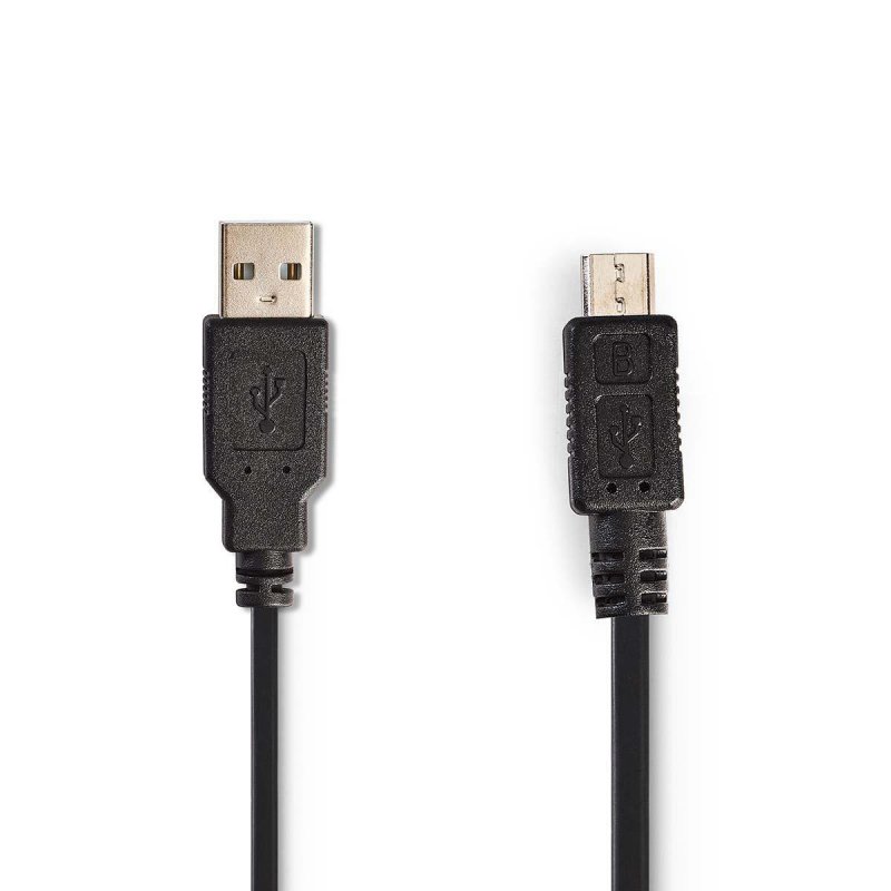 USB kabel | USB 2.0 | USB-A Zástrčka  CCGP60540BK20 - obrázek produktu