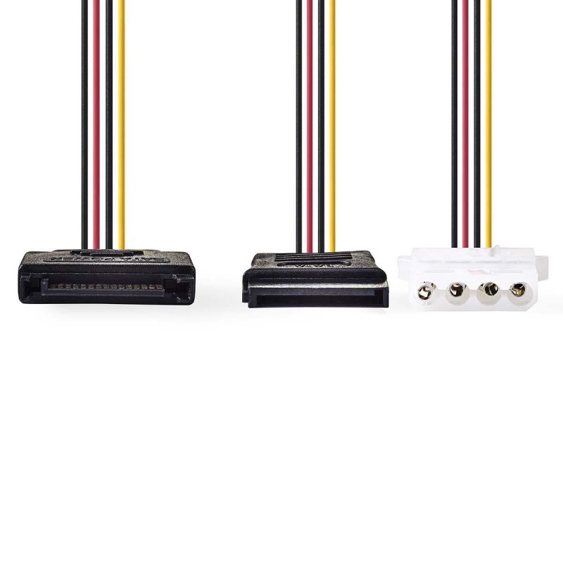 Interní Napájecí kabel | SATA 15kolíkový Zástrčka  CCGP73555VA015 - obrázek č. 1