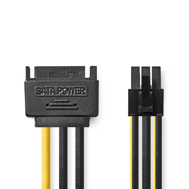 Interní Napájecí kabel | SATA 15kolíkový Zástrčka  CCGP74200VA015 - obrázek produktu