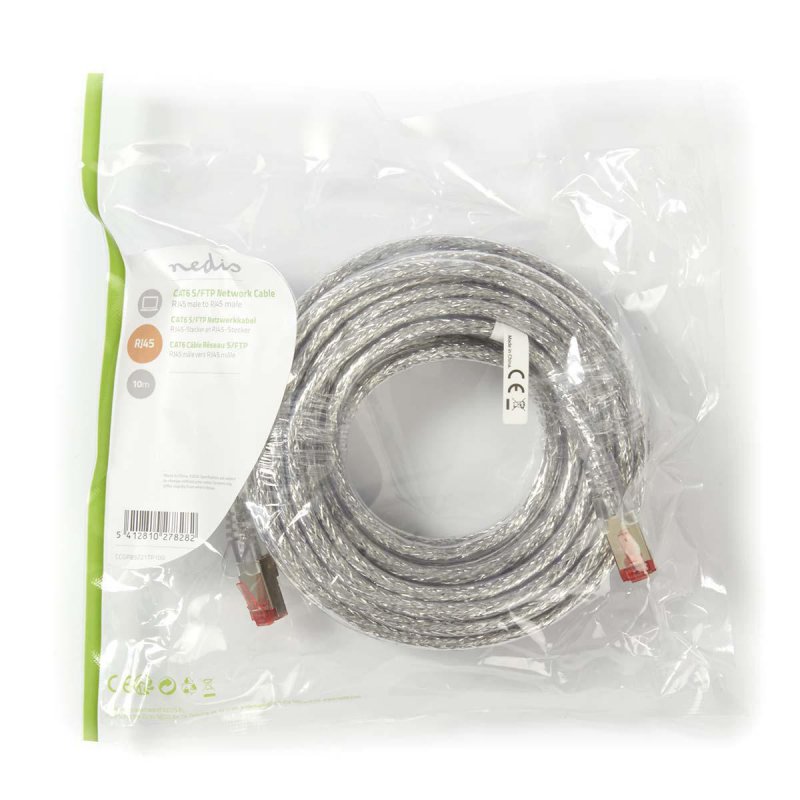 Síťový kabel CAT6 | RJ45 Zástrčka  CCGP85221TP100 - obrázek č. 3