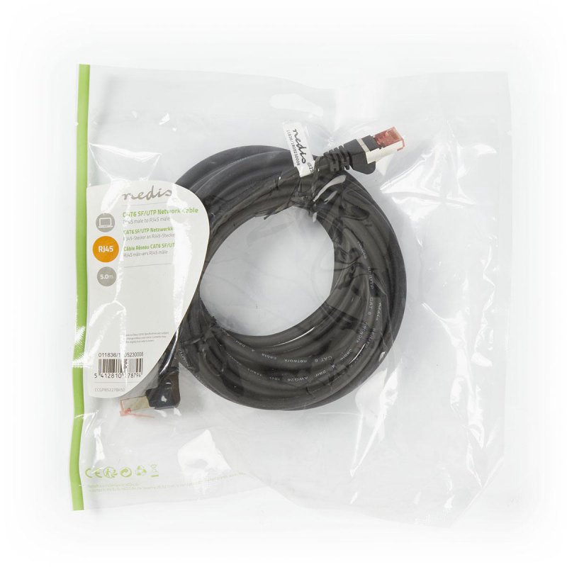 Síťový kabel CAT6 | RJ45 Zástrčka  CCGP85227BK50 - obrázek č. 3