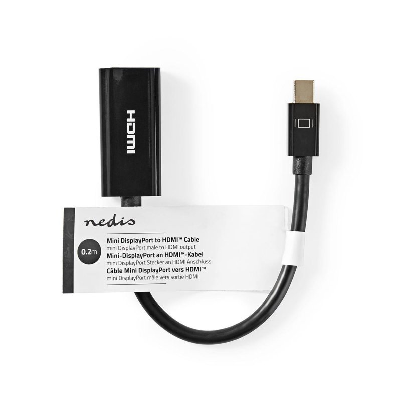 Mini DisplayPort kabel | DisplayPort 1.2  CCGT37650BK02 - obrázek č. 3