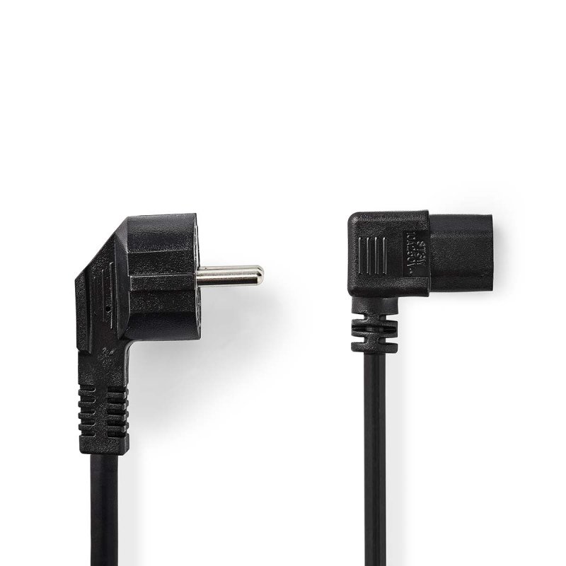 Napájecí kabel | Typ F Zástrčka  CEGL10020BK20 - obrázek produktu
