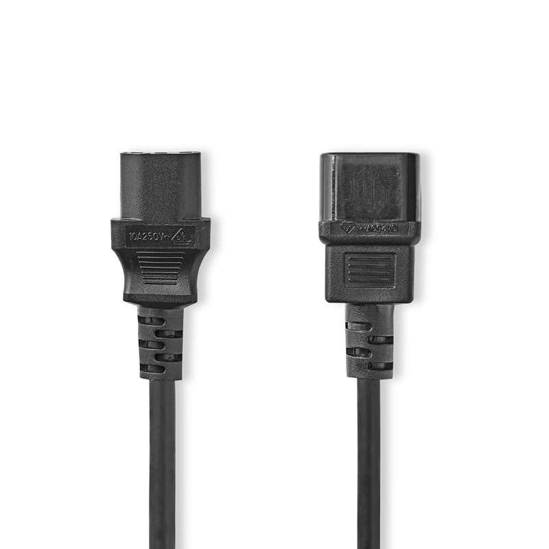 Napájecí kabel | IEC-320-C14  CEGL10500BK20 - obrázek produktu