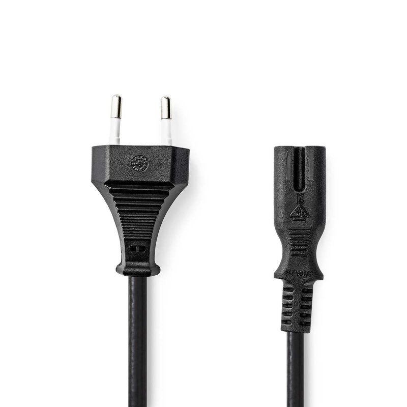 Napájecí kabel | Euro Male | IEC-320-C7  CEGL11040BK05 - obrázek produktu