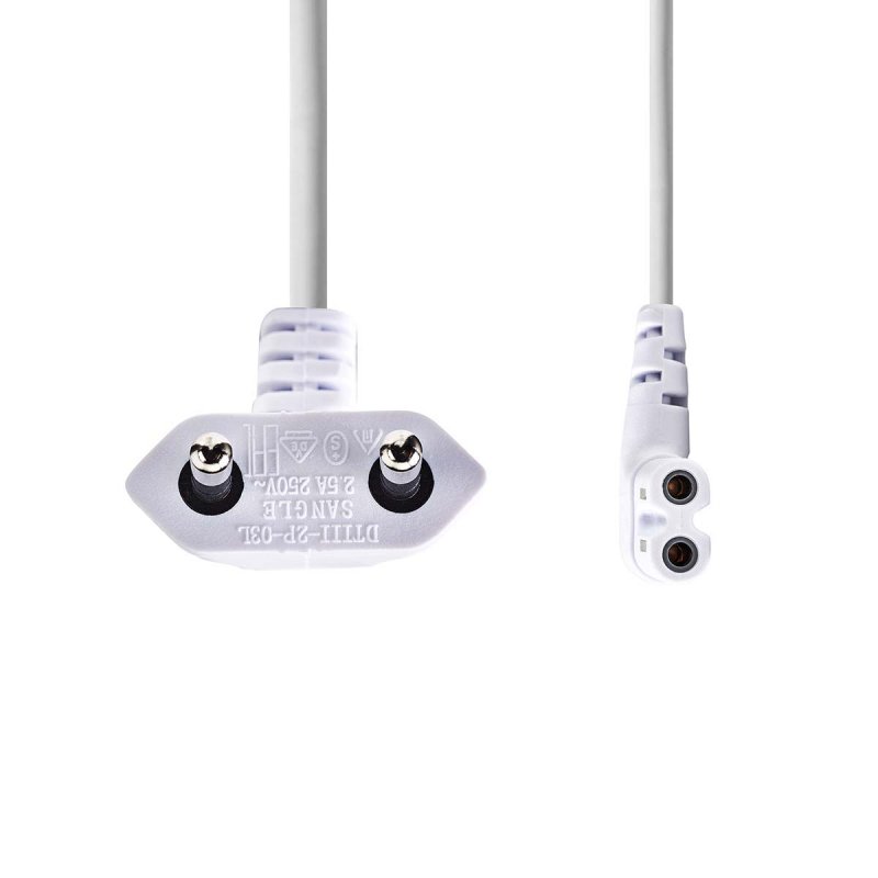 Napájecí kabel | Euro Male | IEC-320-C7  CEGL11055WT30 - obrázek č. 1
