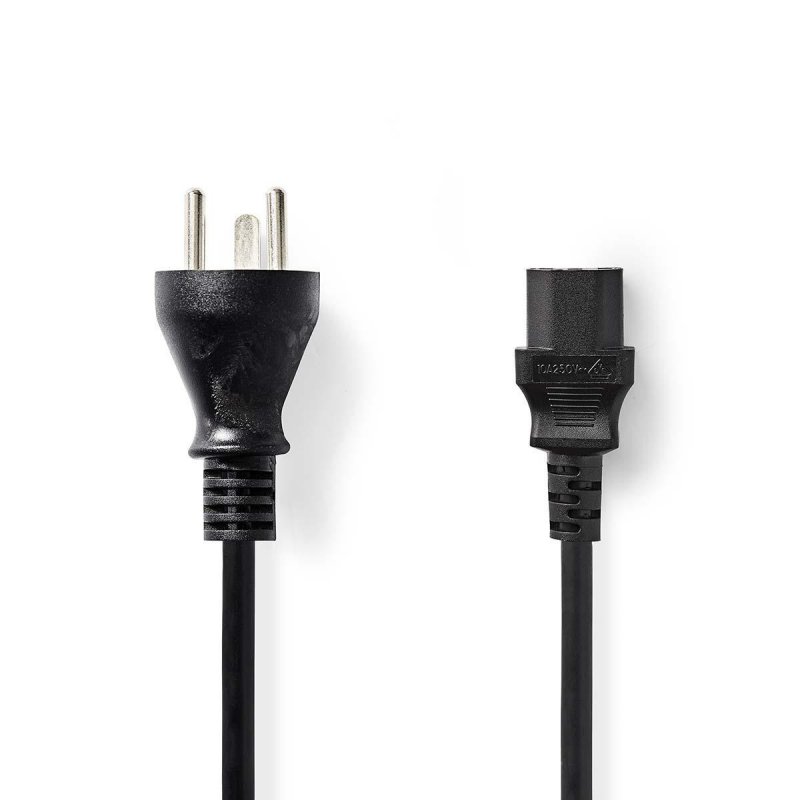 Napájecí kabel | Dánsko Zástrčka  CEGP11400BK20 - obrázek produktu