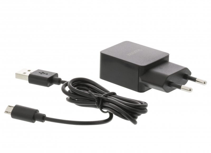 Nabíječka 1-Výstup 2.1 A Micro USB Černá - obrázek č. 4
