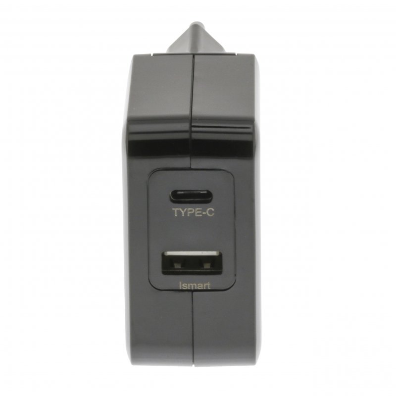 Nabíječka 2-Výstupy 4.8 A USB / USB-C Černá - obrázek č. 7