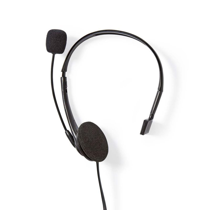 PC sluchátka | Na Uši | Mono | RJ9 | Sklopnou Mikrofon | 2.20 m | Černá - obrázek č. 4
