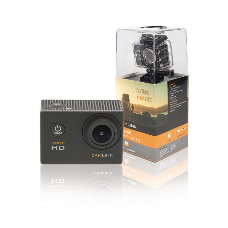 Akční HD Kamera 720p Černá - obrázek produktu