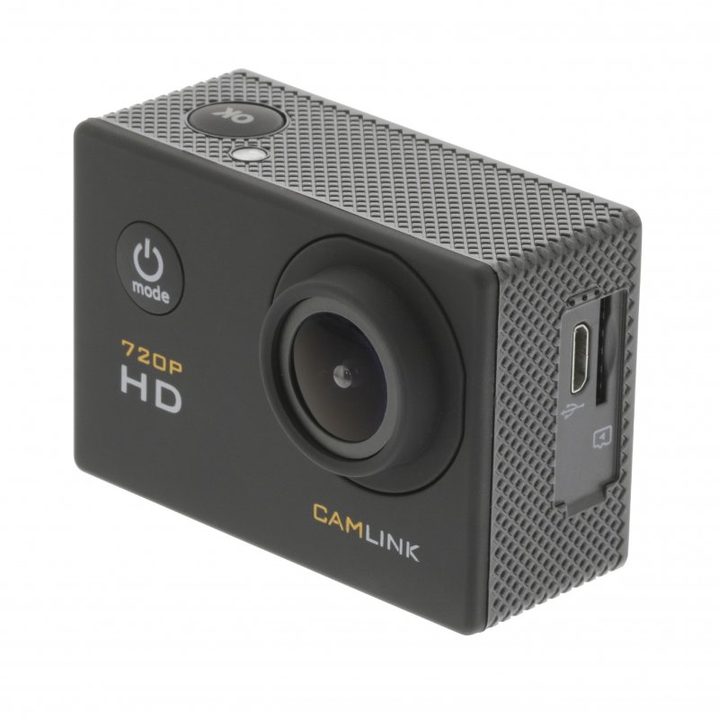 Akční HD Kamera 720p Černá - obrázek č. 1