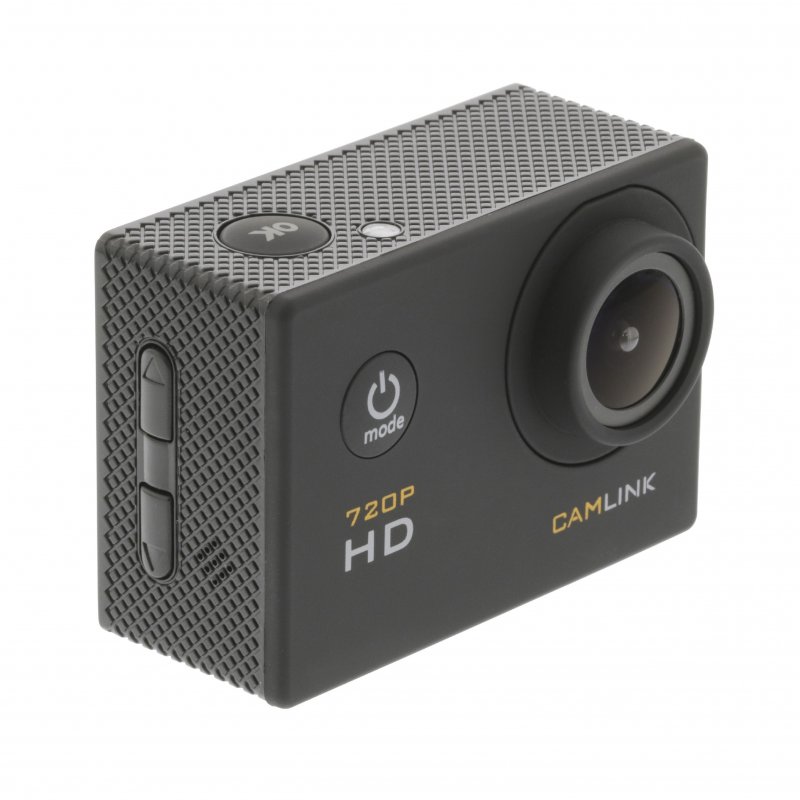 Akční HD Kamera 720p Černá - obrázek č. 3