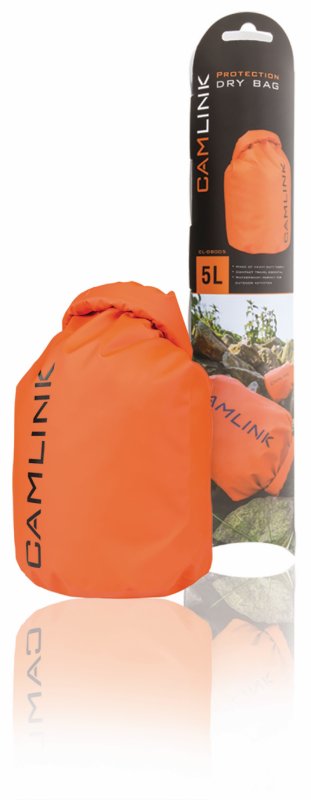 Outdoor Dry Bag Oranžová/Černá 5 l - obrázek produktu