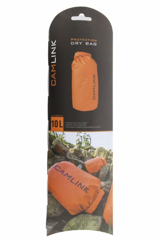 Outdoor Dry Bag Oranžová/Černá 10 l - obrázek č. 18