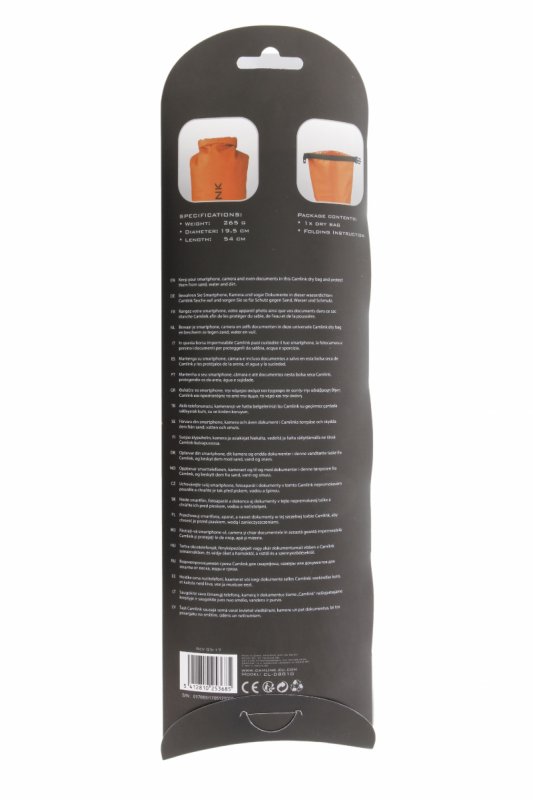 Outdoor Dry Bag Oranžová/Černá 10 l - obrázek č. 19