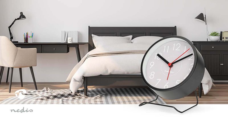 Analogový Stolní Budík | Funkce odloženého buzení  CLDK1006BK - obrázek č. 7