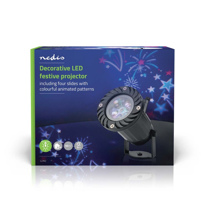 Dekorativní Světlo | Slavnostní LED projektor  CLPR2 - obrázek č. 10