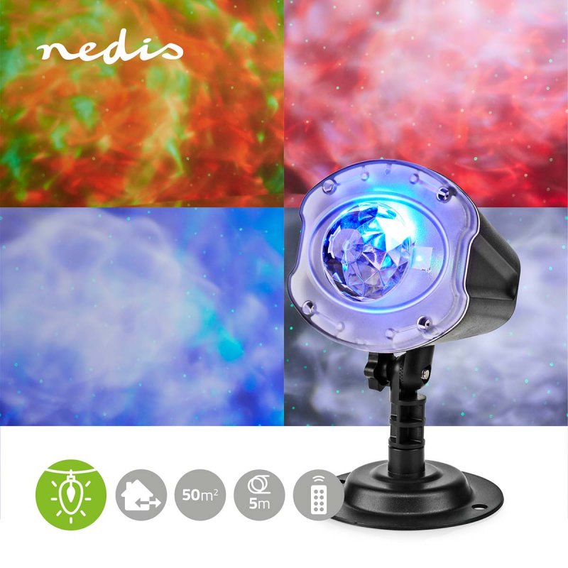 Dekorativní Světlo | LED a laserový projektor  CLPR3 - obrázek č. 1