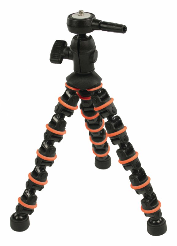 Flexibilní Stativ 28.5 cm 1 kg Černá/Oranžová - obrázek č. 2