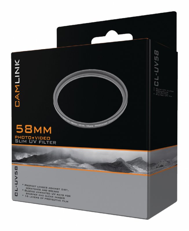 UV Filter 58 mm - obrázek produktu