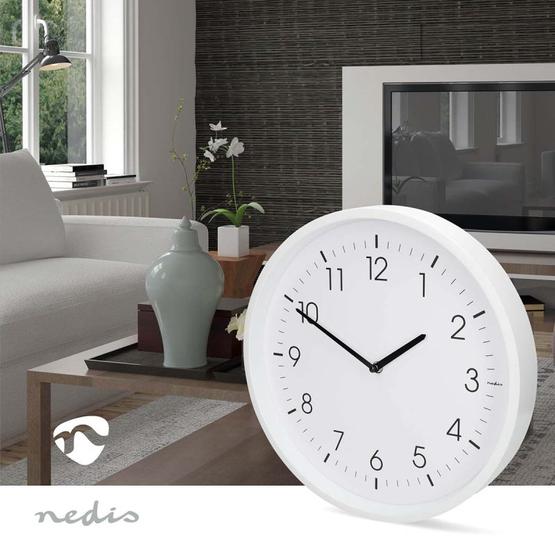 Nástěnné hodiny | Průměr: 360 mm  CLWA1426WT - obrázek č. 1