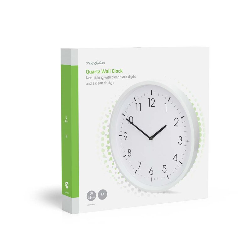 Nástěnné hodiny | Průměr: 360 mm  CLWA1426WT - obrázek č. 5