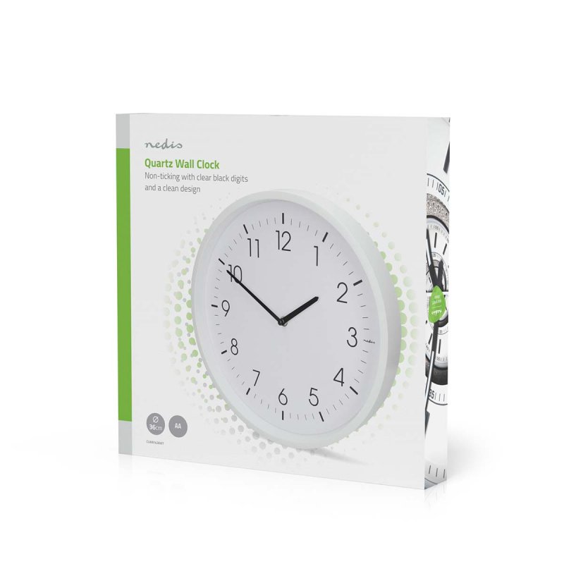 Nástěnné hodiny | Průměr: 360 mm  CLWA1426WT - obrázek č. 4