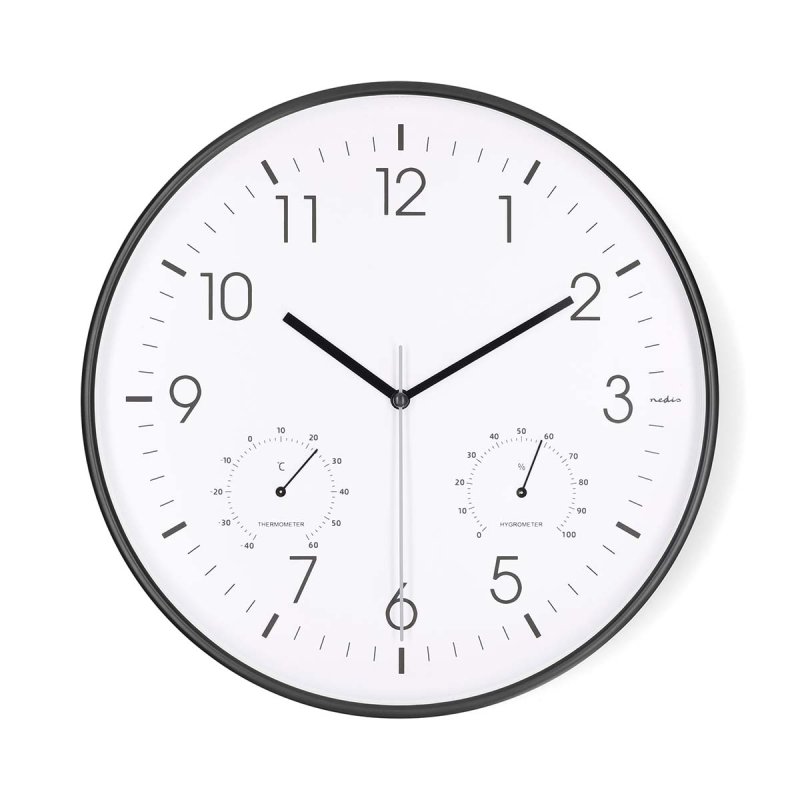 Nástěnné hodiny | Průměr: 300 mm  CLWA4226BK - obrázek produktu