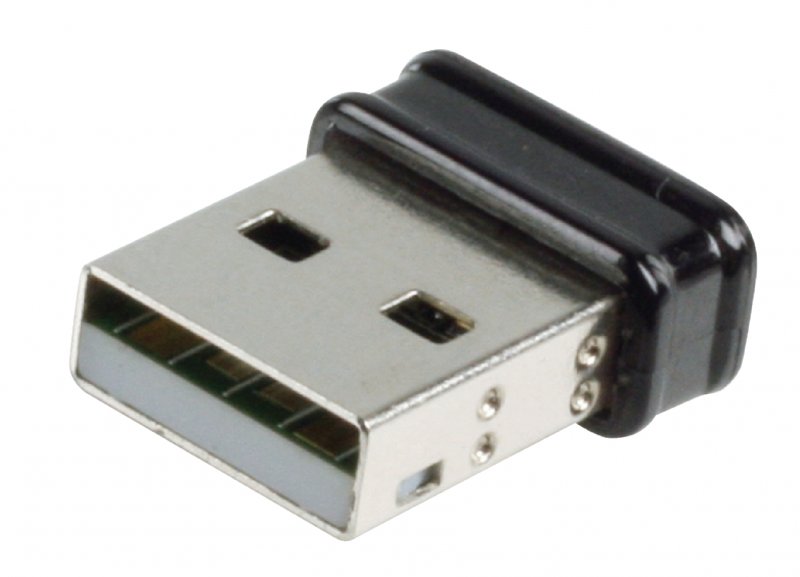 Bezdrátový USB Adaptér N150 2.4 GHz Černá/Kov - obrázek produktu