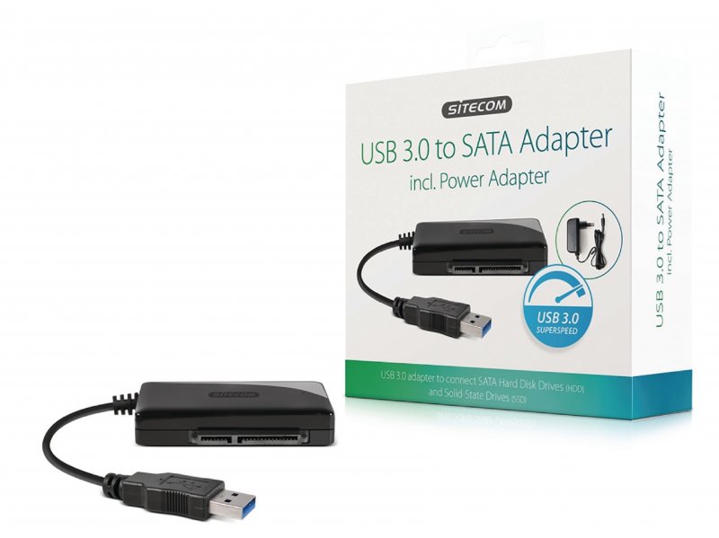 Adaptéry pro Pevné Disky USB 3.0 Černá - obrázek produktu