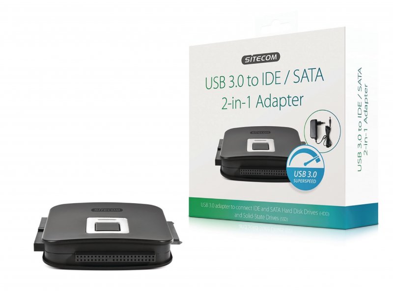 Adaptéry pro Pevné Disky USB 3.0 Černá - obrázek produktu