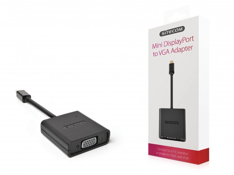 Adaptér Mini DisplayPort mini DisplayPort - VGA Zásuvka Černá - obrázek produktu