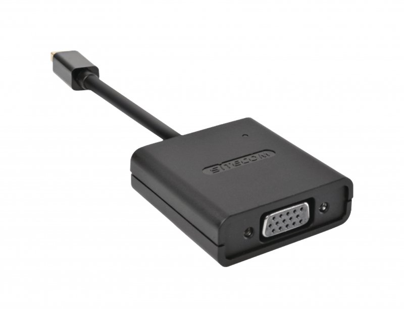 Adaptér Mini DisplayPort mini DisplayPort - VGA Zásuvka Černá - obrázek č. 2