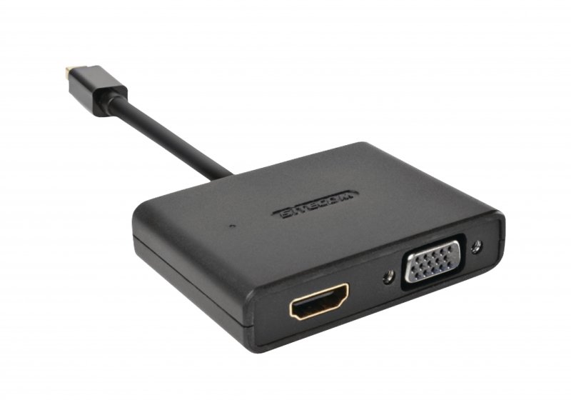 Adaptér Mini DisplayPort mini DisplayPort - VGA Zásuvka / HDMI Zástrčka Černá - obrázek č. 2