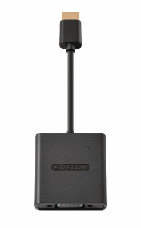 Adaptér High Speed HDMI HDMI - VGA Zásuvka Černá - obrázek č. 3