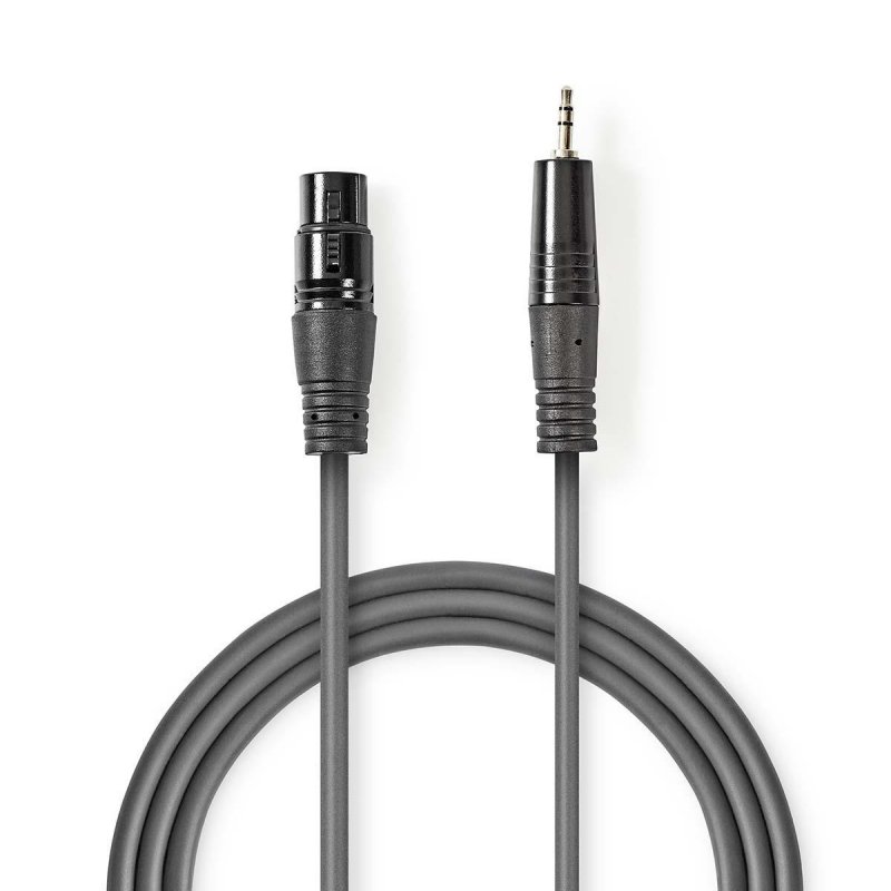 Vyvážený Audio kabel | XLR 3pinový Zástrčka  COTH15300GY15 - obrázek produktu