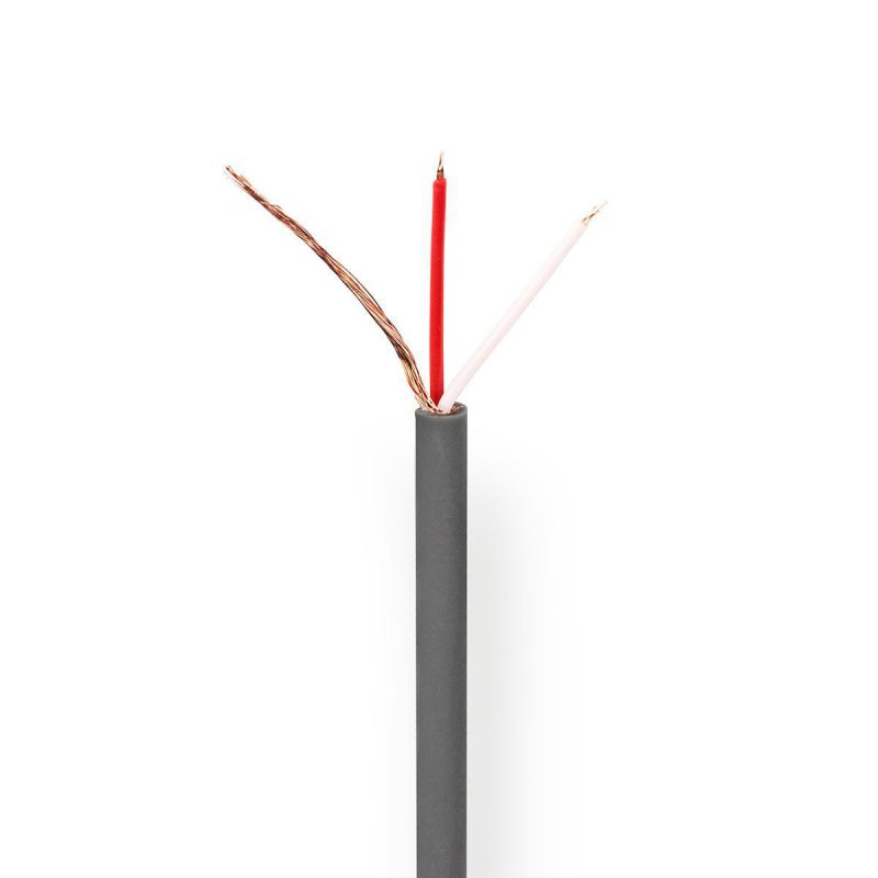 Mikrofonní Kabel | 2 x 0.12 mm²  COTR15011GY100 - obrázek produktu