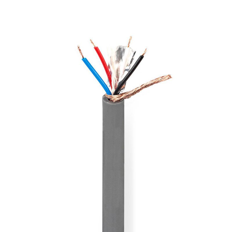 DMX Cable | 110 Ohm | 10 x 0.10 mm  COTR15020GY100 - obrázek produktu