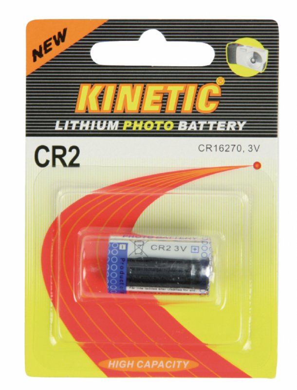 Lithiová Baterie CR2 3 V 1-Blistr - obrázek č. 2