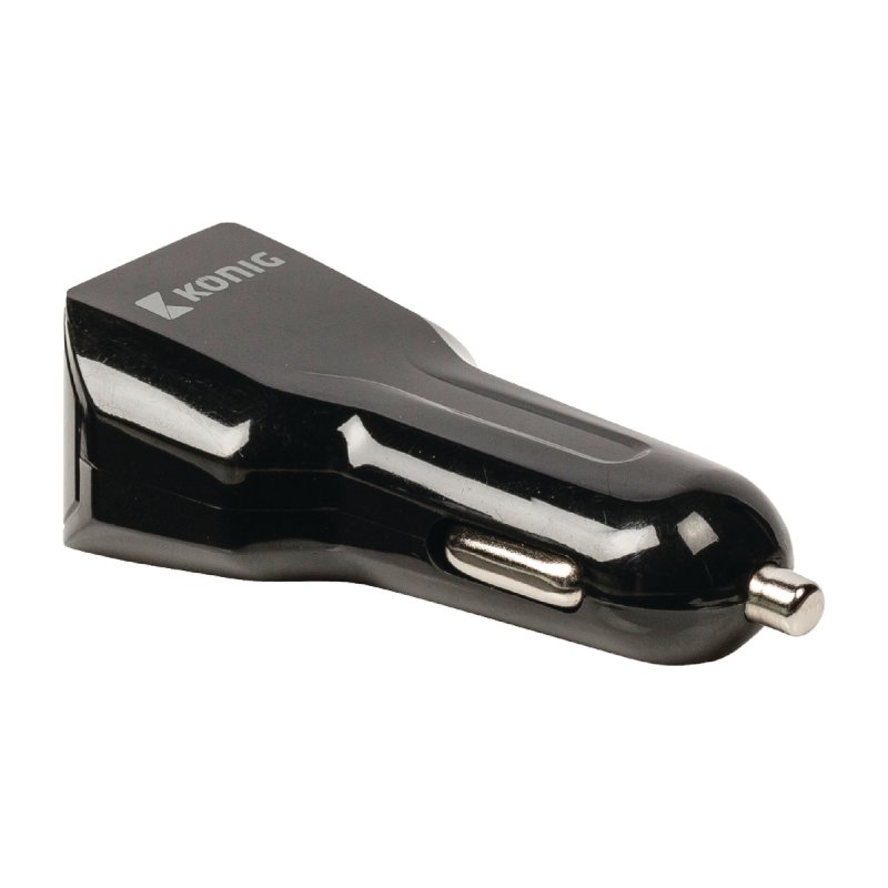 Nabíječka Do Auta 2-Výstupy 3.1 A USB Černá - obrázek produktu